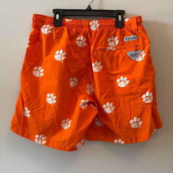 Columbia Clemson Orange Swim Trunks - Picture 2 of 3